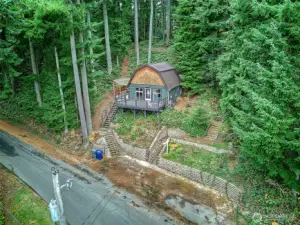 Shows Off-Street Paved Parking area