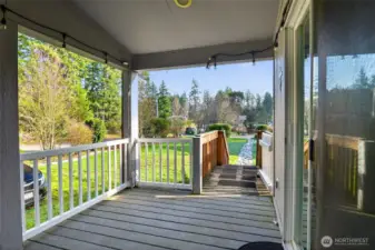 front deck of caretaker unit