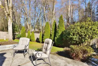 Spacious and private