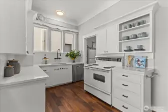 Light, bright and spacious. Ready to open up and reimagine but serviceable to use now.