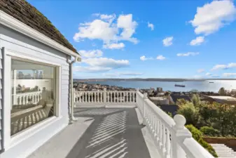 Enjoy everything the PNW has to offer with your large, upper level view deck.