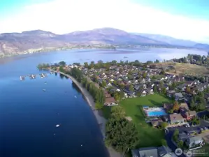 Aerial View of Veranda Beach