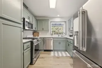 Cabinets just refinished!