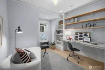 Dedicated office for working from home