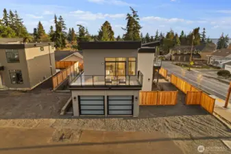 Fully fenced yard, grass to be installed