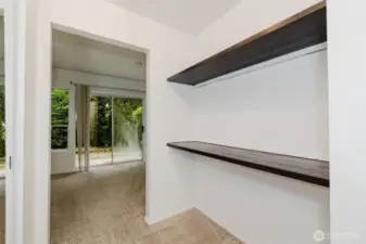 walk through to primary bedroom