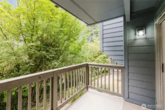 Balcony view off of Living room
