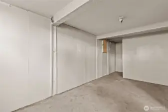 3RD BEDROOM- LEADS TO BIG CLOSET SPACE!