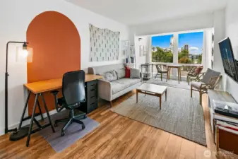 Great desk space for WFH