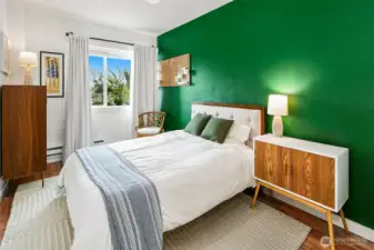 Bedroom with great views!