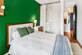 Spacious bedroom!