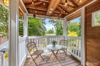Covered deck