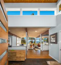 gorgeous entry into the open floor plan.