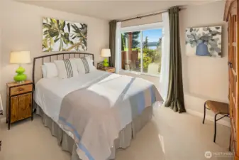 Lower level bedroom