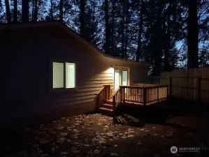 Home is lovely both day and night...