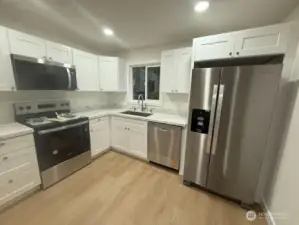 Closeup of the goodies in the kitchen.