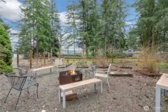 Gathering Space, Fire Pit.