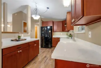 Newer Kitchen Cabinets, Counter Tops