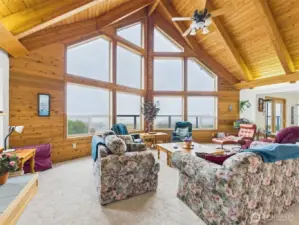 Huge light in the main living area