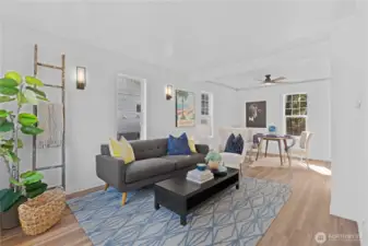 Living room as you enter