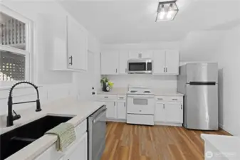 Stainless appliances