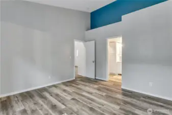 Updated Luxury Vinyl Plank Flooring