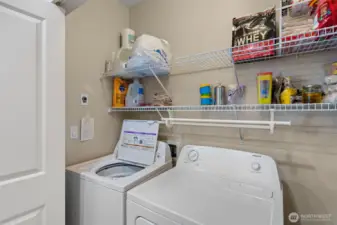 Full size washer and dryer