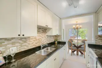 Kitchen with new appliances