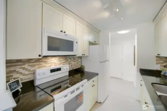 Kitchen with new appliances