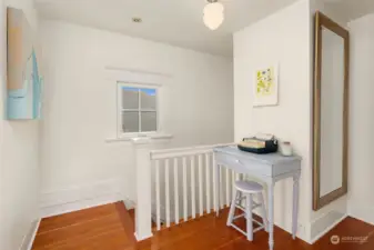 Spacious upstairs landing.