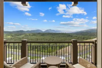 view from balconies
