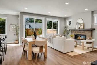 Picture is of Staged Unit 8 and is the same Floor Plan.