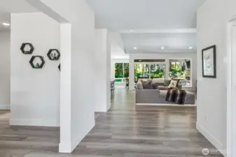 Hallway leading to the oasis