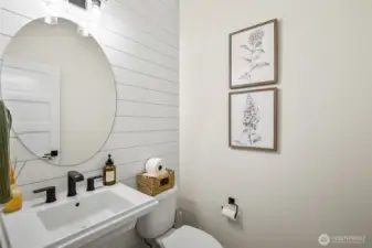Powder bathroom