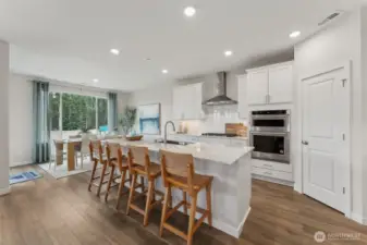 All pictures are from our staged model home, finishes will vary