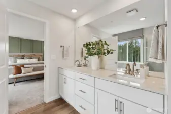 All pictures are from our staged model home, finishes will vary