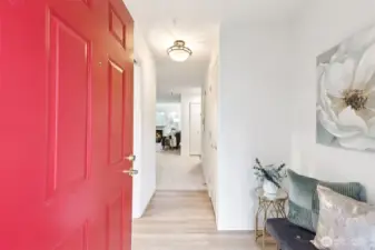 Welcome Home! New luxury vinyl plank flooring. New interior paint.