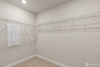 Large walk in closet