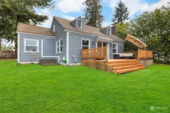 Charming Craftsman with new deck and fully fenced yard