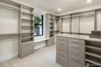 Custom Primary Closet