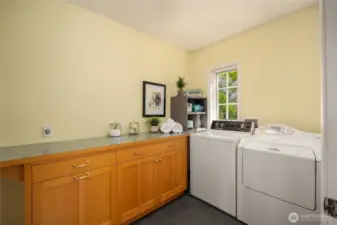 Laundry is on main level.