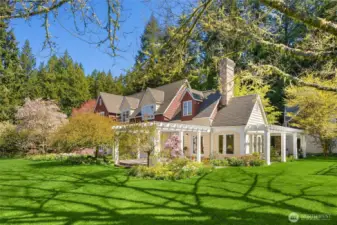The thoughtful design of the home incorporates outdoor living with the great interior spaces.