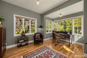 Main level office.