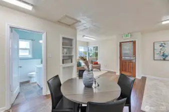 Meeting and dining space
