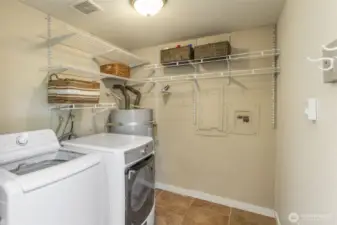 Laundry room.