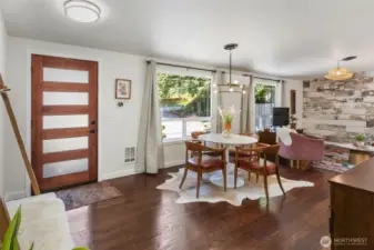Huge windows allowing natural light to flow in!