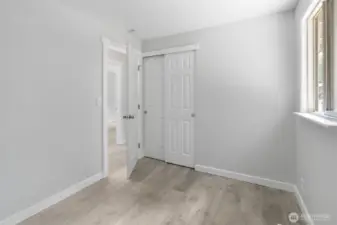 Second guest bedroom could be perfect for a home office or hobby room.