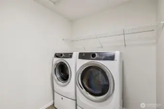 Laundry upstairs