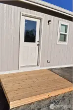 Back Door lead to patio