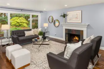 Cozy main level living room.